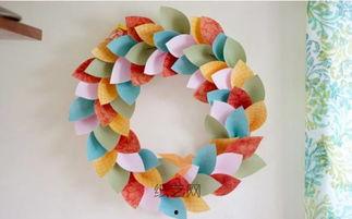 手工花环成人制作教程视频,轻松打造浪漫家居装饰